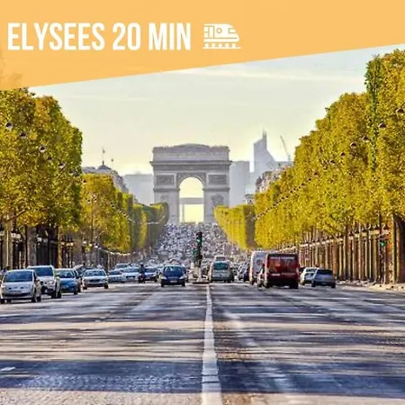 Apartment Cozy 15min Ladefense 20min Champselysees *